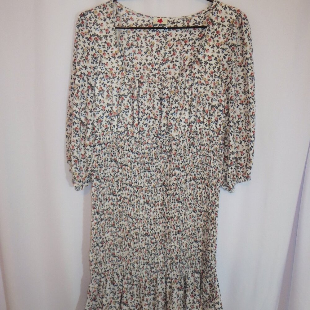 Long Sleeve‎ Floral Fall Dress